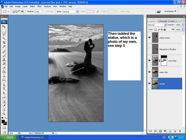 Creation of Negative Love: Step 4